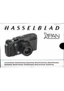 Hasselblad Xpan manual. Camera Instructions.